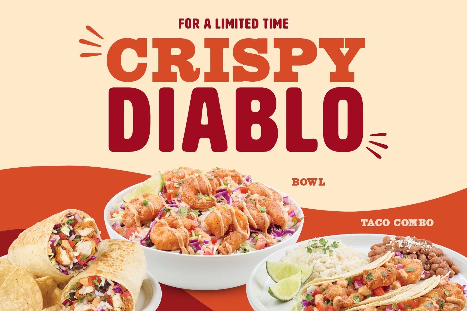 Baja Fresh Serves Up New Deliciously Crispy Diablo Limited Time Offerings