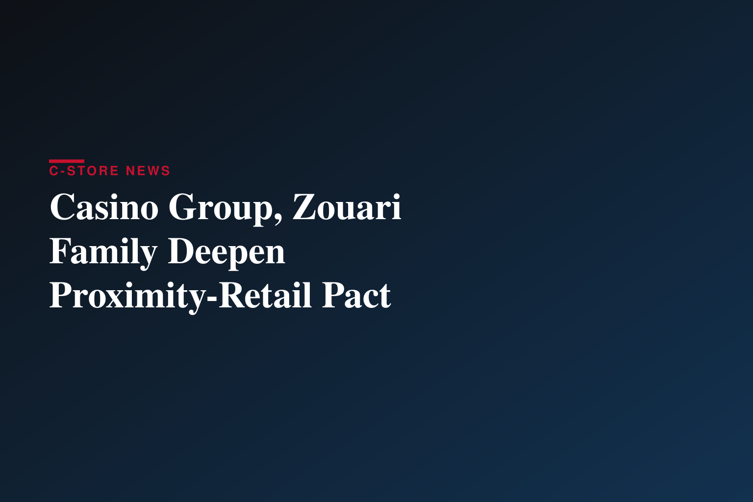 Communication du groupe Casino 