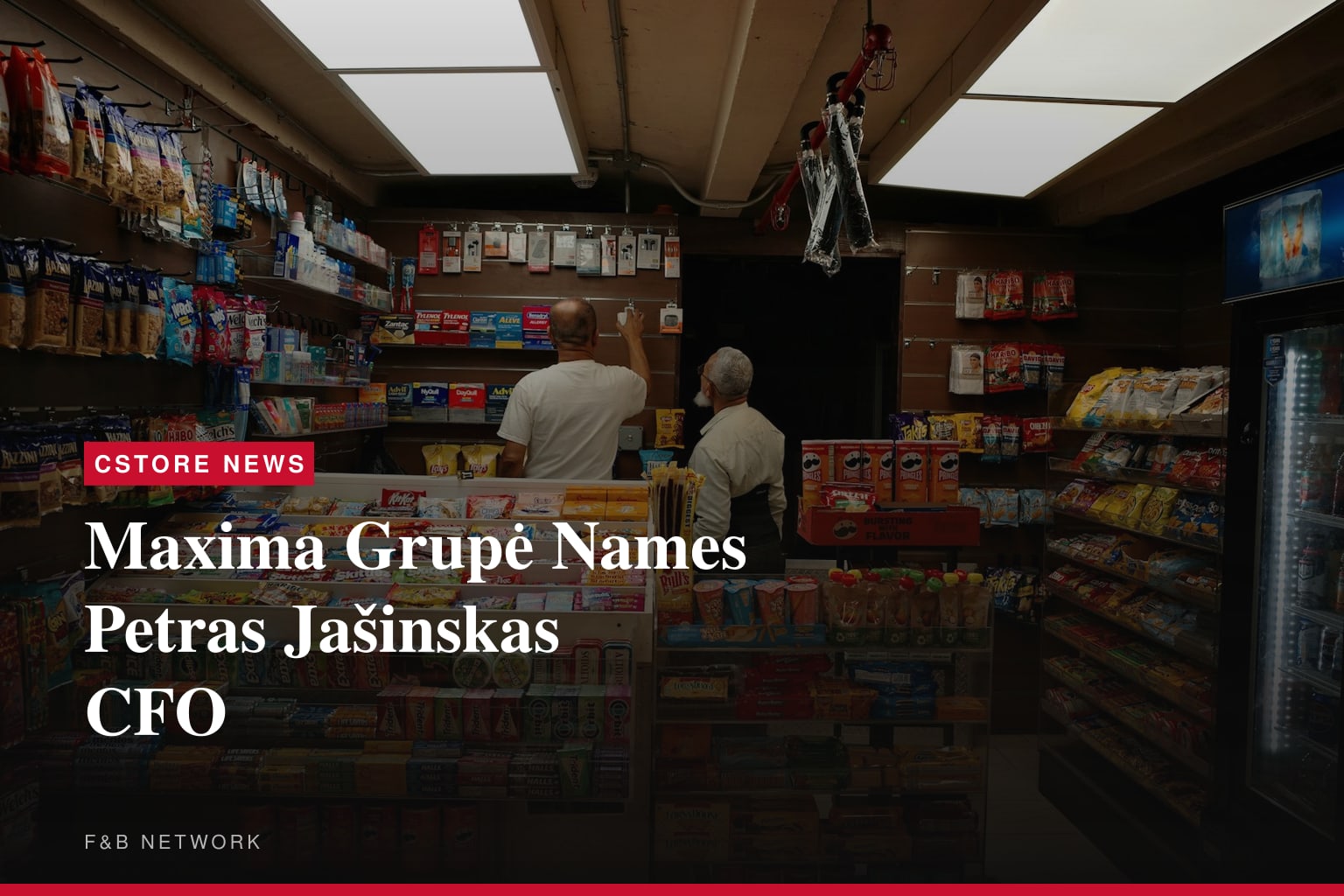 MAXIMA GRUPĖ, UAB finansų vadovu paskirtas Petras Jašinskas, atnaujinta bendrovės valdybos sudėtis