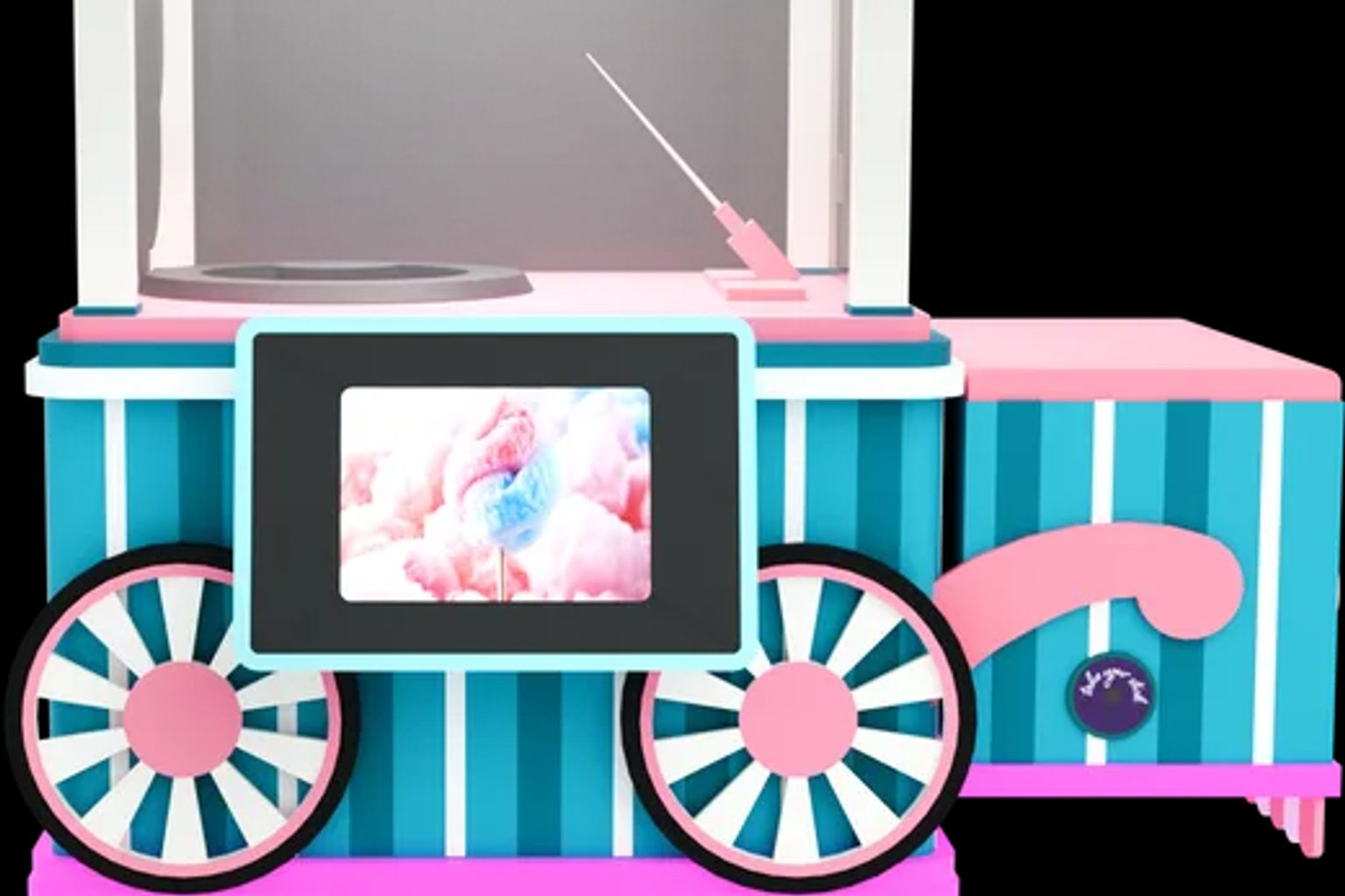 Sweet Robo and ICEE® Bring America's Most Iconic Frozen Beverage Brand to Automated Cotton Candy