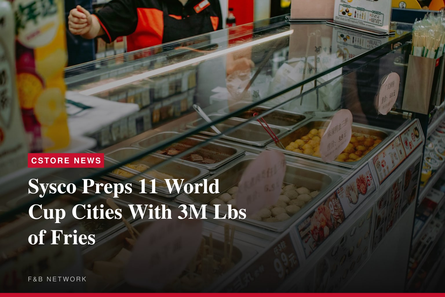What is needed to feed World Cup visitors in 11 U.S. host cities? Start with 3 million extra pounds of fries