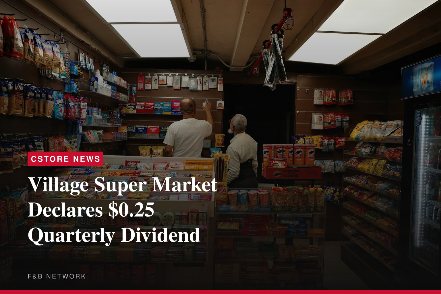 Village Super Market, Inc. Declares Quarterly Dividend