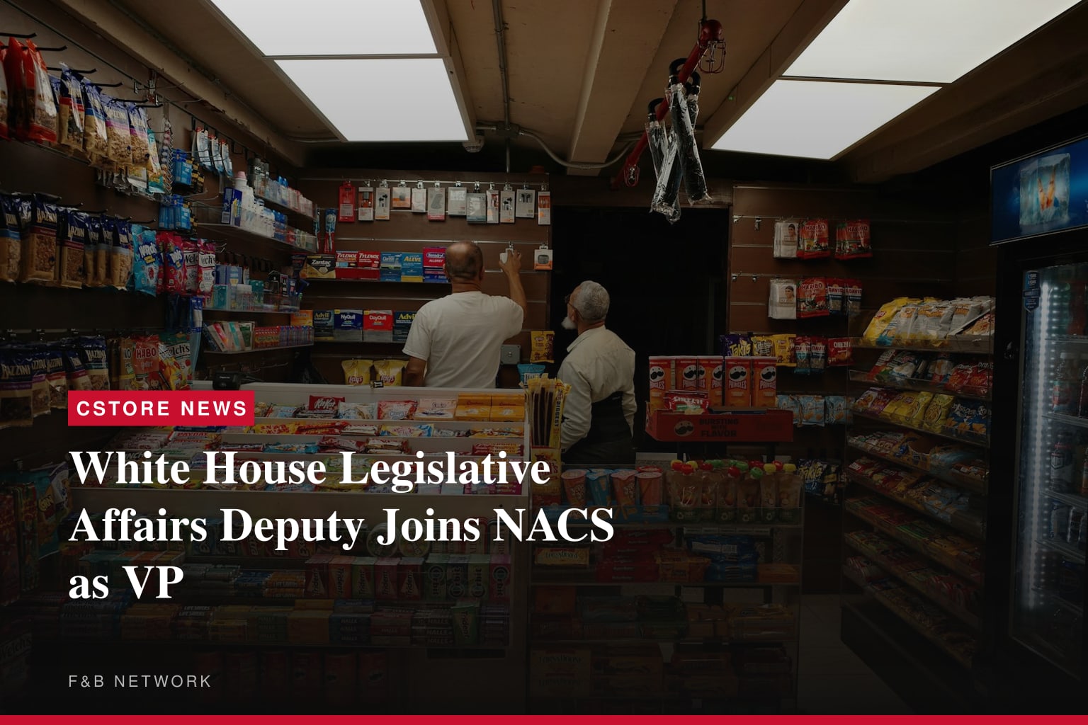 White House Legislative Affairs Deputy Joins NACS as VP